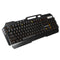USB Wired Yellow LED Backlight Mechanical Handfeel Gaming Keyboard and Mouse Combo