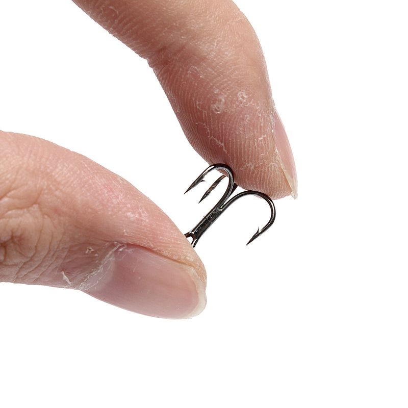 ZANLURE 100 Pcs Fishing Hook 0.7/1.1mm Diameter Sharpened Fishing Jig Fishing Tackle