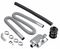 150cm Length 24mm Exhaust Silencer Muffler W/ 25mm Air Filter & 2x Pipe For Air Diesel Heater
