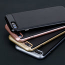 Rock Carbon Fiber Texture TPU PC Case For iPhone 7 Plus/8 Plus