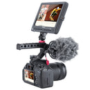 UURIG R005 Handle Grip Cold Shoe Adapter Mount Universal Handgrip Stabilizer for Canon for Nikon DLSR Camera