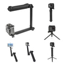 SHOOT XTGP217 Foldable Multi-functional 3-Way Grip Arm Monopod Selfie Stick for GoPro for Smartphone