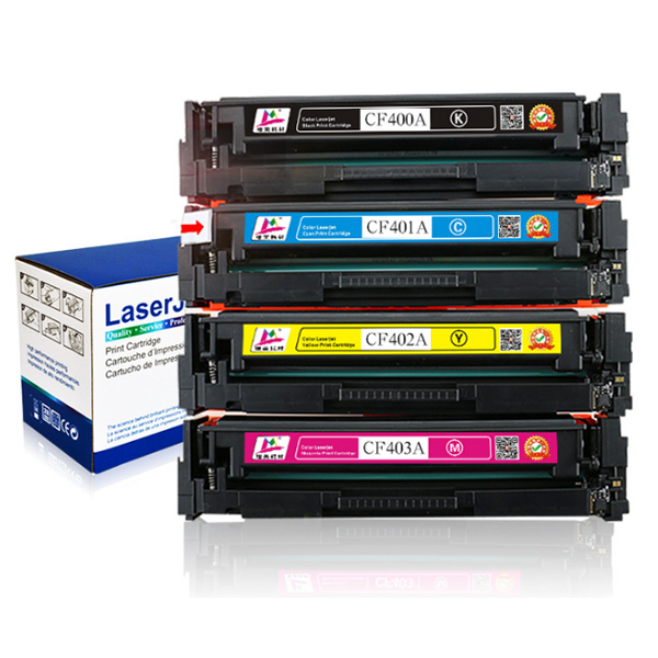 ZENGMEI CF400A Toner Cartridge For HP MFP M277n/dw M252n/dw Laser Printer Ink Cartridge Plug