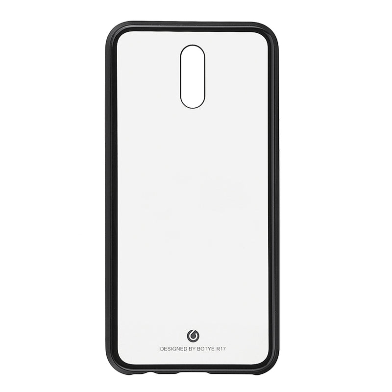 Bakeey Upgraded Version 360 Full Body Tempered Glass Metal Magnetic Adsorption Flip Protective Case For Oppo R17/ R17 Pro
