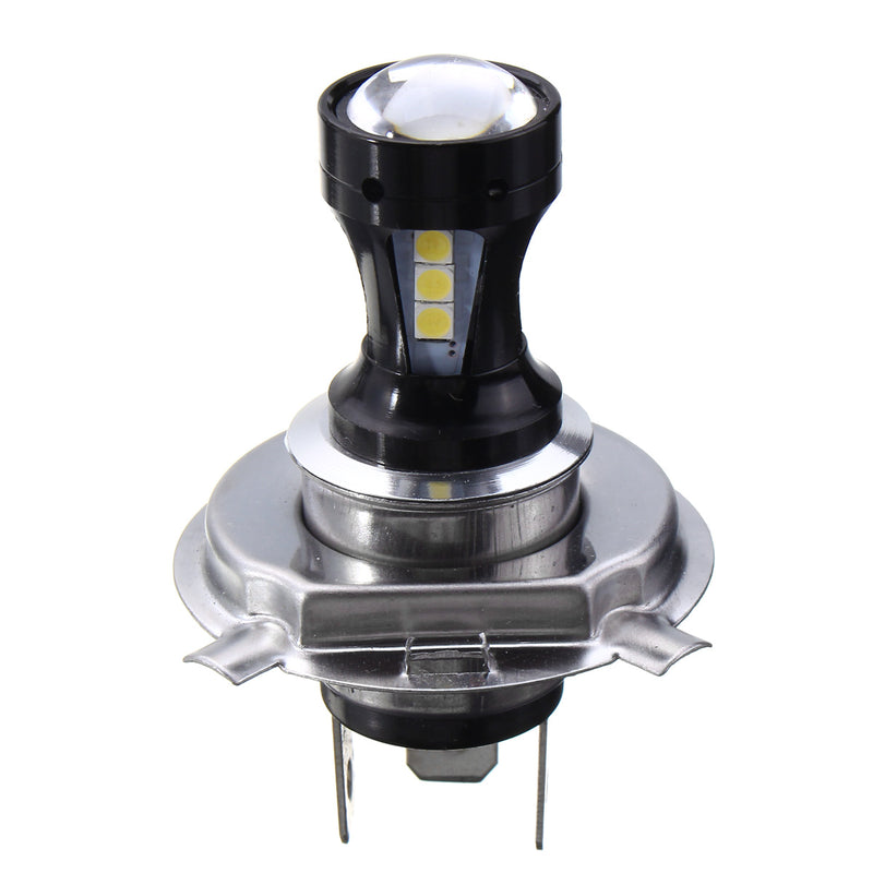 H4 18W 800LM Motorcycle LED Hi-Lo Headlight Motor Bike Motor Light Bulb DC12-24V