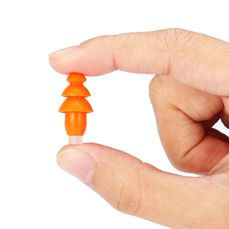 Soft Silicone Noise Cancelling Swimming Earplugs For Sleeping Concert Hearing Protection