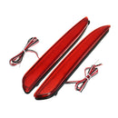 2pcs LED Rear Bumper Turn Signal Light Brake Tail Stop Running Lamp For Mazda 3 2010-2013