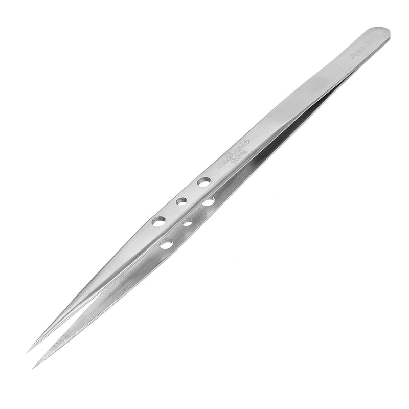 MECHANIC Aaa-12 Precision Pointed Tweezer Stainless Steel Lengthened Thickening Medical Anti-Static