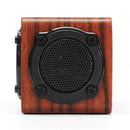 Kingneed S403 HiFi Wooden Wireless bluetooth Speaker Portable Stereo Outdoors Subwoofer with Mic