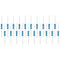 20pcs 2W 62KR Metal Film Resistor Resistance 1% 62K ohm Resistor