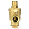 TMOK Brass Adjustable Water Heater Pressure Reducing Valve 1/2" 3/4" 1" 1-1/4" 1-1/2" 2" Safety Relief Valve Pressure Regulator Controller
