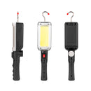 700LM 18650 Battery Flashlight 2 Modes LED Light Outdoor Camping Hunting Emergency Lamp With Hook