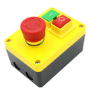 KEDU KJD17D-2 16A 220V Electromagnetic Emergency Safety Pushbutton Touch Switch