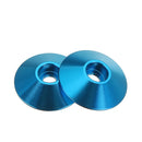 Suleve M3AN10 10Pcs M3 Cap Head Screw Cup Washer Extra Large Gasket Aluminum Alloy Multicolor