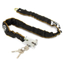 65cm Chain Coil Pad Lock Security Iron for Heavy Duty For Motorbike Scooter Bike Guard