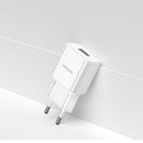 USAMS 3A Fast Charging EU USB Charger For iPhone X XS Oneplus Pocophone HUAWEI P20 Mate20 XIAOMI MI9 S10 S10+