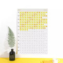 ZYN 2020 Year Creative Folding Crease Calendar Wall Calendar Daily Schedule Yearly Agenda Organizer from XIAOMI YOUPIN