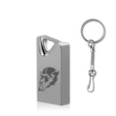 Wolf USB Flash Drive Metal Super Mini USB2.0 32G 64G USB2.0 Portable Pen drive Flash Memory USB Stick with Key Chain