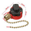 AC Cord Switch Pendant Push Pull Switch Push Switch Red