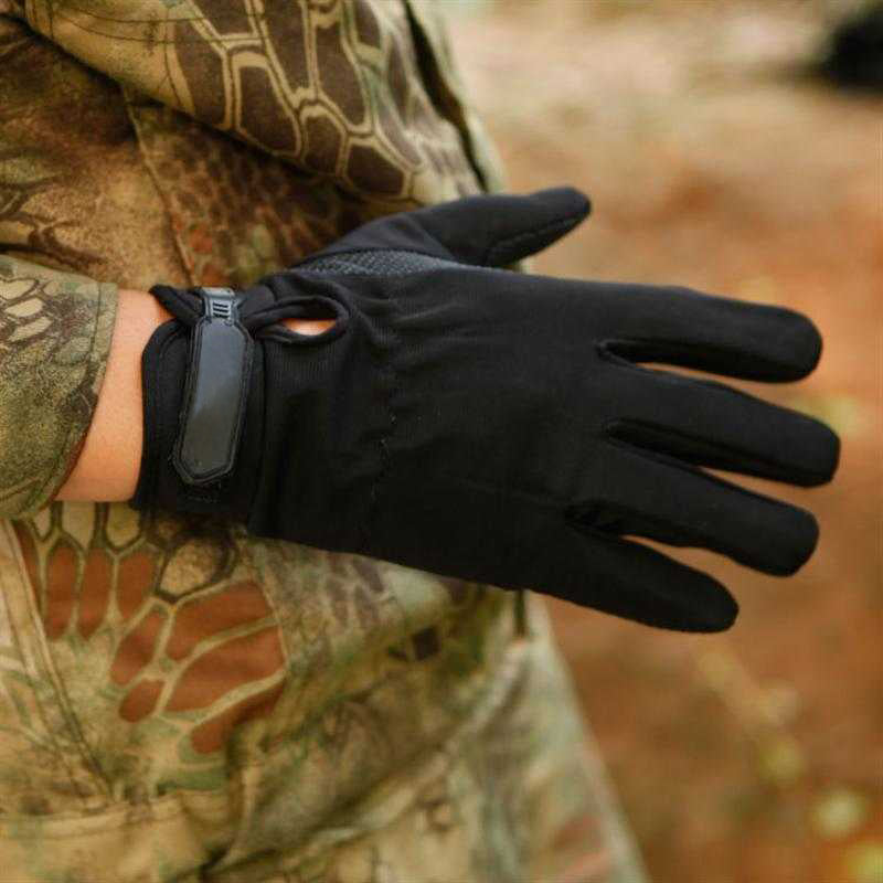 KALOAD 44-2 Tactical Gloves Full Finger Anti-slip Wear Resistant Military Camouflage CS Glove