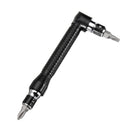 Drillpro 1/4 Inch L shaped Screwdriver Bits Wrench with 10Pcs Screwdriver Bits