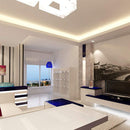 5M SMD5054 Waterproof High Power 300LEDs Flexible Strip Light Warm White Pure White DC12V