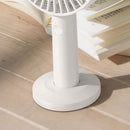 Qualitell Handheld Upright Fan Intelligent Gear Memory Soft Wind Low Noise Fan from XIAOMI YOUPIN