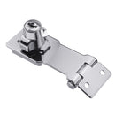 Mechanical Door Lock Indoor Cabinet Safe Anti-prying Security Padlock W/2 Key