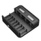 8 Slots Intelligent LCD Display USB Battery Charger for AA AAA C D Size Battery