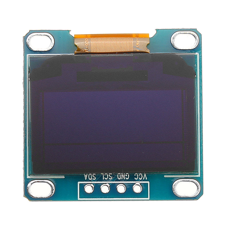 5Pcs 0.96 Inch Blue Yellow IIC I2C OLED Display Module For