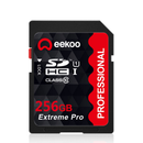 Eekoo SD Class 10 Memory Card 64GB 128GB 256GB SDHC Card SDXC Card for SLR and Digital Cameras