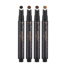 XLOONG Coffee Brown Press Cushion Eyebrow Pen Tattoo Eye Brows Tint Gel Eyebrows Enhancer Makeup