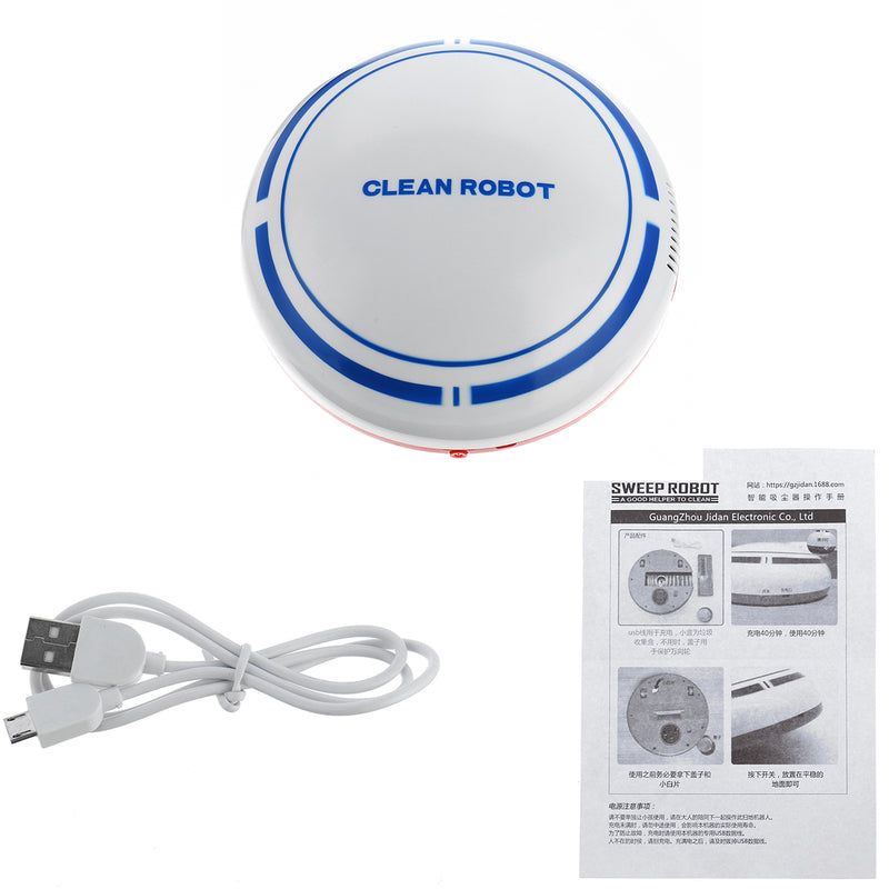 Automatic Rechargeable Smart Robotic Robot Vacuum Floor Cleaner Sweeping Machine