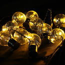 2.5M 5M AC220V Outdoor Waterproof Warm White LED Globe Bulb String Light for Patio Garden Home Decor