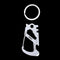 SANRENMU Multifunctional Keychain Tools Creative Car Waist Hanging for Men Women