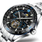 TEVISE T855 Waterproof Full Steel Automatic Mechanical Watch Business Style Men Watch