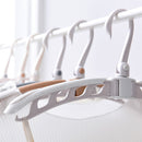 IPRee Magic Retractable Folding Cloth Hanger Portable Anti-slip Clothing Storage Drying Racks