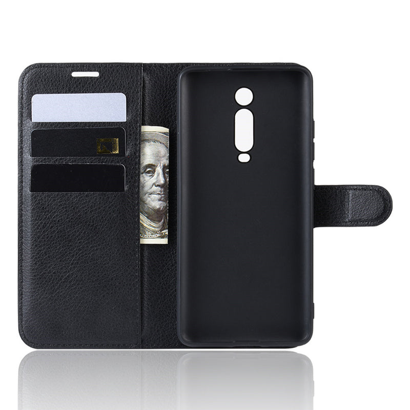 Bakeey Litchi Pattern Shockproof Flip with Card Slot Magnetic PU Leather Full Body Protective Case for Xiaomi Mi 9T / Xiaomi Mi 9T pro / Xiaomi Redmi K20 / Redmi K20 PRO