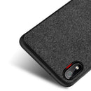 Bakeey Luxury Fabric Splice Soft Silicone Edge Shockproof Protective Case For Xiaomi Redmi 7A 5.45 inch