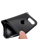 Carbon Fiber Shockproof Soft TPU Back Protective Case For Huawei P20 Lite