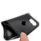 Carbon Fiber Shockproof Soft TPU Back Protective Case For Huawei P20 Lite