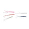 ZANLURE 12pcs 55mm TPR Fishing Lure 5 Colors Simulation Fishing Bait