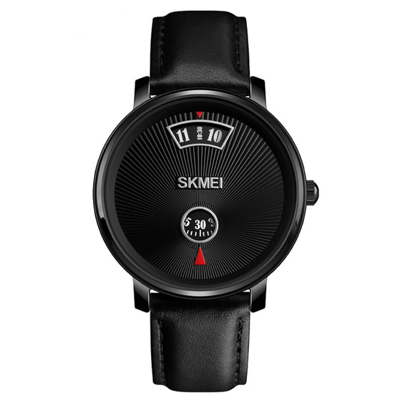 SKMEI 1490 Fashion Men Watch Waterproof Creative Dial Display Quartz Watch