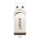 Eaget USB3.0 Flash Drive 32G 64G Metal USB Disk Memory Stick Portable Mobile Flash Drive