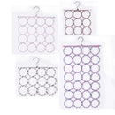 Clothes Tie Belt Shawl Scarf Hanger Holder Closet Organizer Hook 9-28 Ring