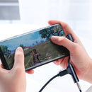 RAXFLY 2 in 1 Type C to 3.5mm Headphone Jack Audio Adapter Charging Cable For Smartphone Tablet PC