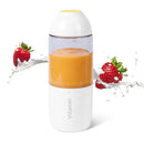 380ML USB Rechargeable Juicer Bottle Cup Vegetables Fruit Milkshake Smoothie Squeezer Reamer Bottle