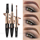 Double-Head Eyebrow Dyed Cream Dyeing Eyebrow Cream Eyebrow Pencil Set Waterproof Lasting