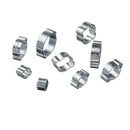 80Pcs 5-20mm Double Ear O Hydraulic Hose Fuel Clamp Sealing Pressure Consistency