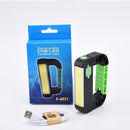 F-6031 COB+LED 3Modes 2200mAh 90 Rotatable USB Rechargeable Work Light Outdoor Multifunctional Emergency Light Camping Light with Magnet